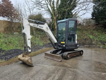 MINI PELLE BOBCAT E25 2,5 TONNES, 2018